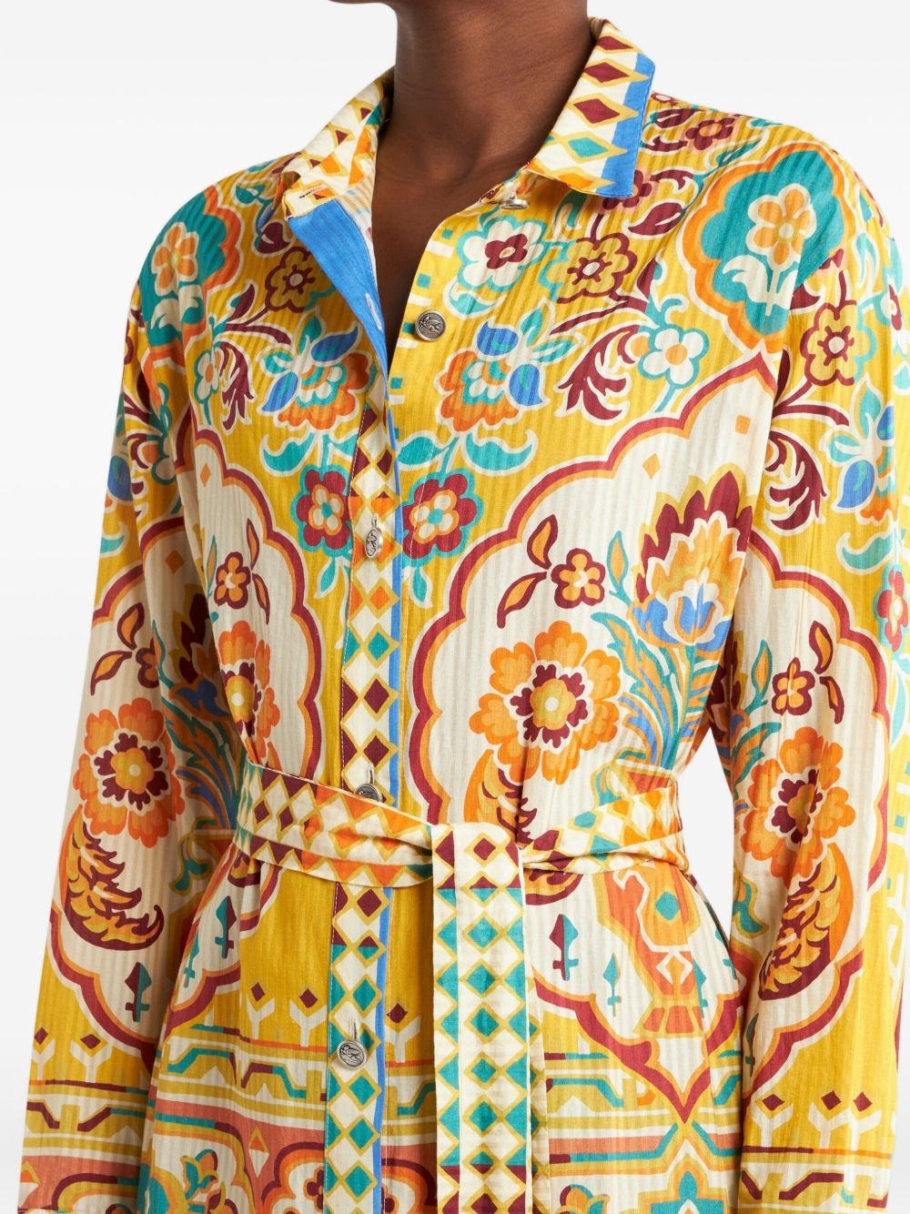 printed dress - 4