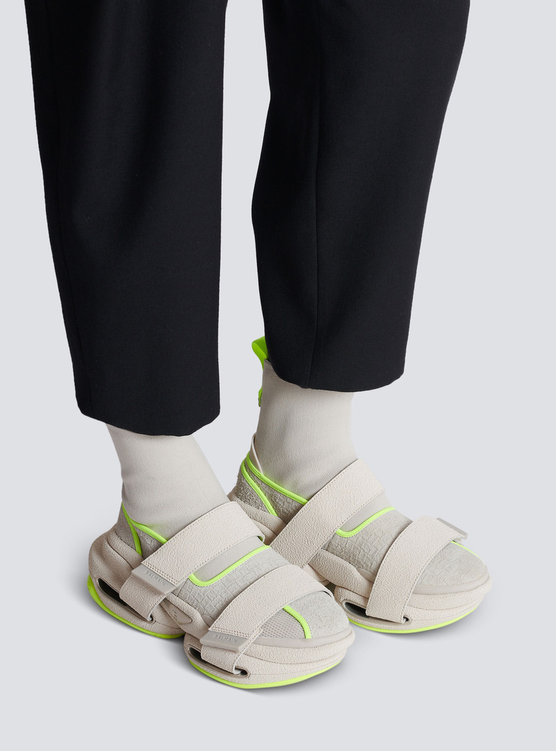 B-Bold knit high-top trainers 9