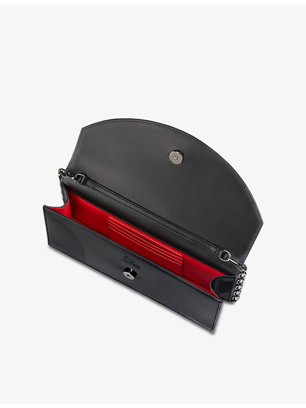 Loubi54 Patent-Leather Cross-Body Bag - 4