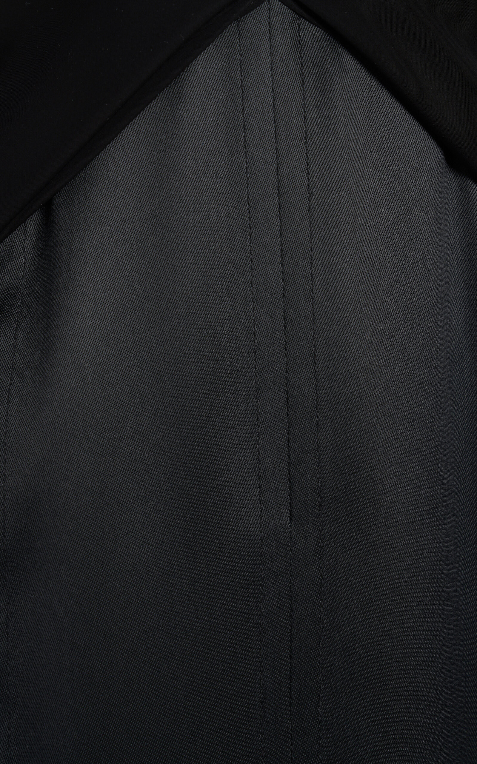 Silk Twill Dress black - 7
