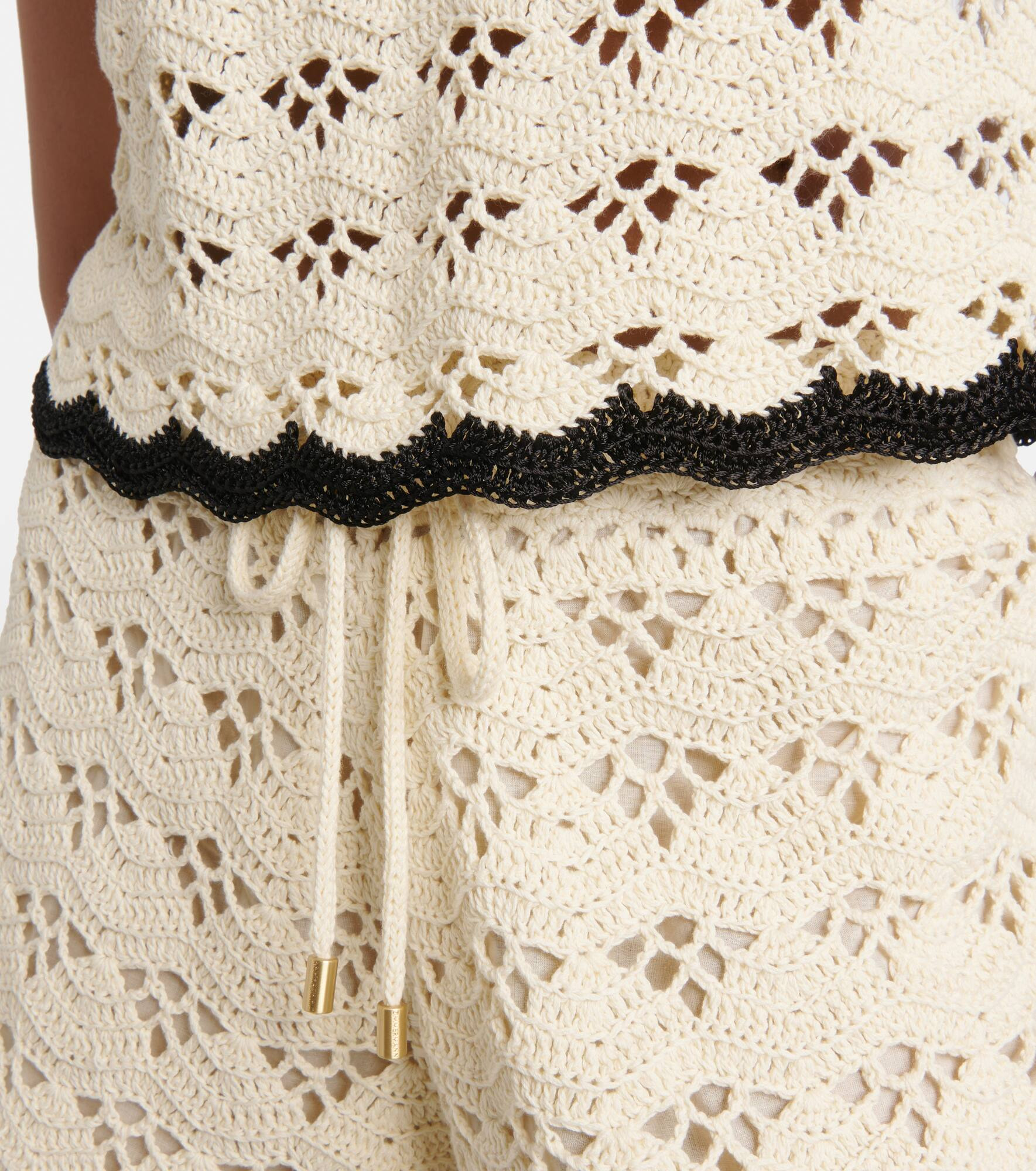 Rhiannon crochet cotton tank top - 5