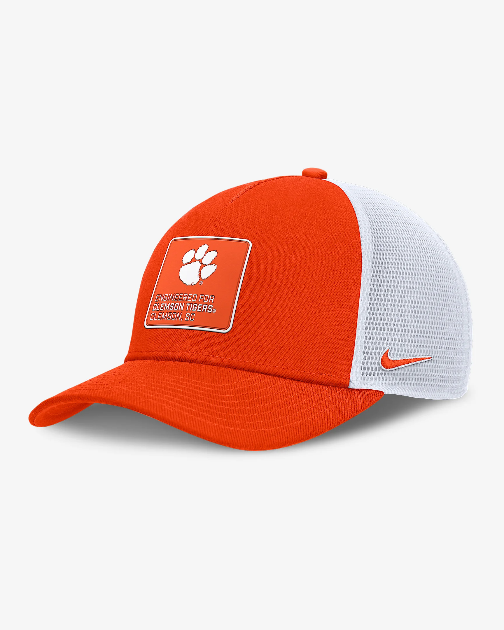 Clemson On-Field Rise Engineered Men's Nike College Trucker Adjustable Hat - 1