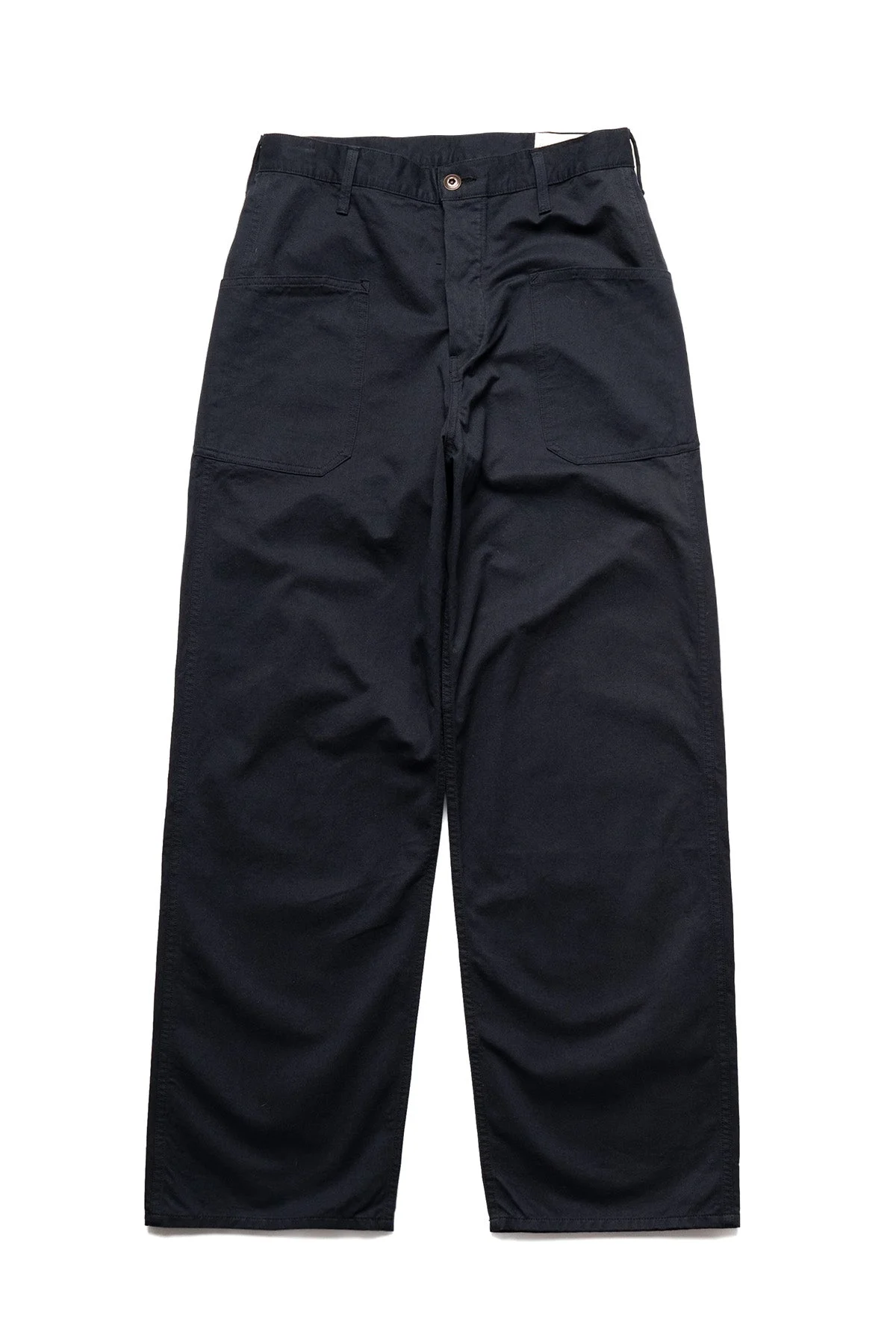 Old Japanese Twill Trousers - Black - 1