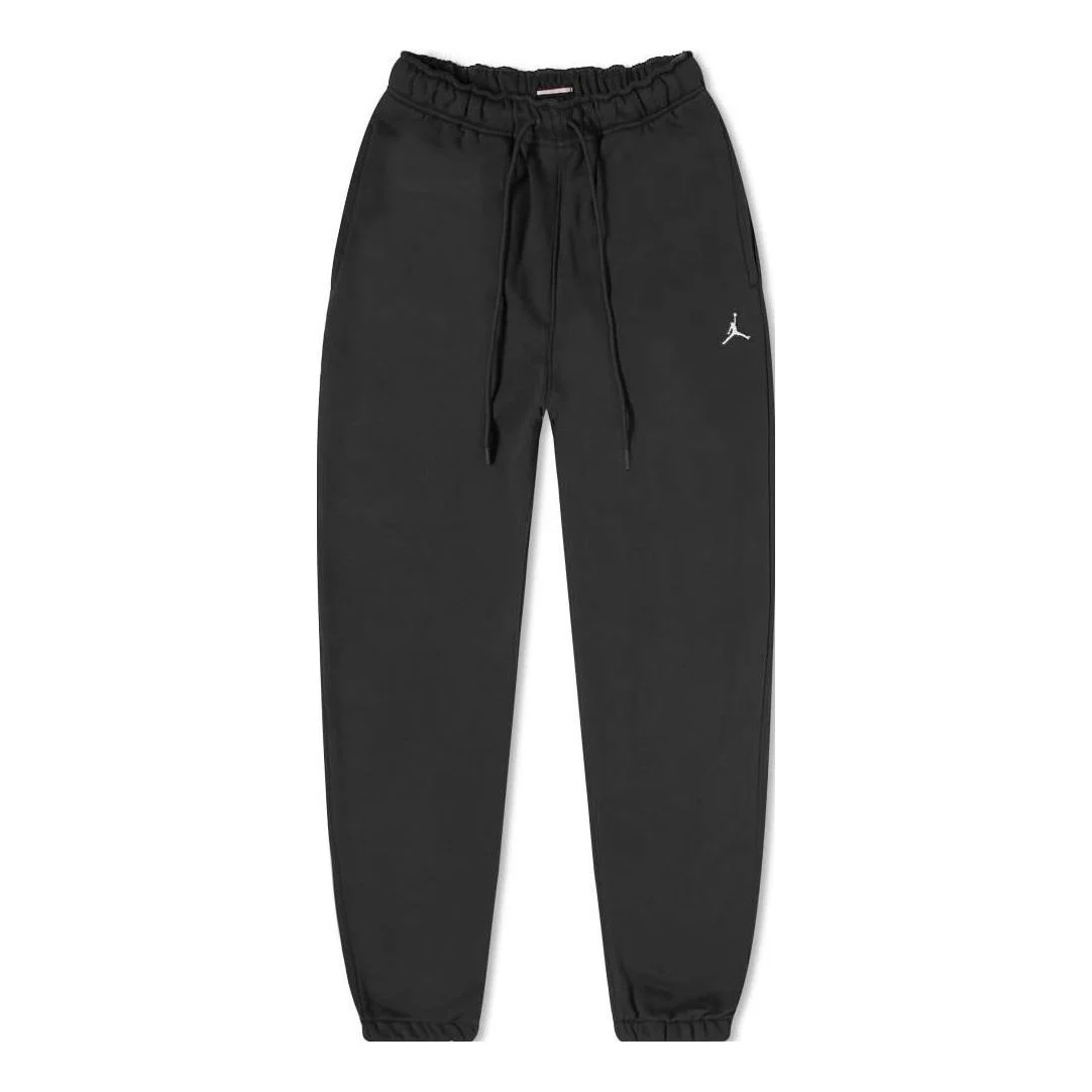 Men's Air Jordan Essentials Solid Color Printing Logo Lacing Bundle Feet Sports Pants/Trousers/Jogge - 1