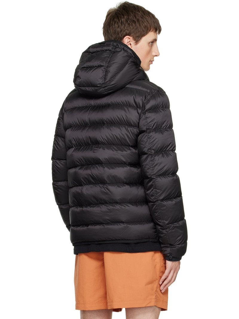 Black Hooded Reversible Down Jacket 3