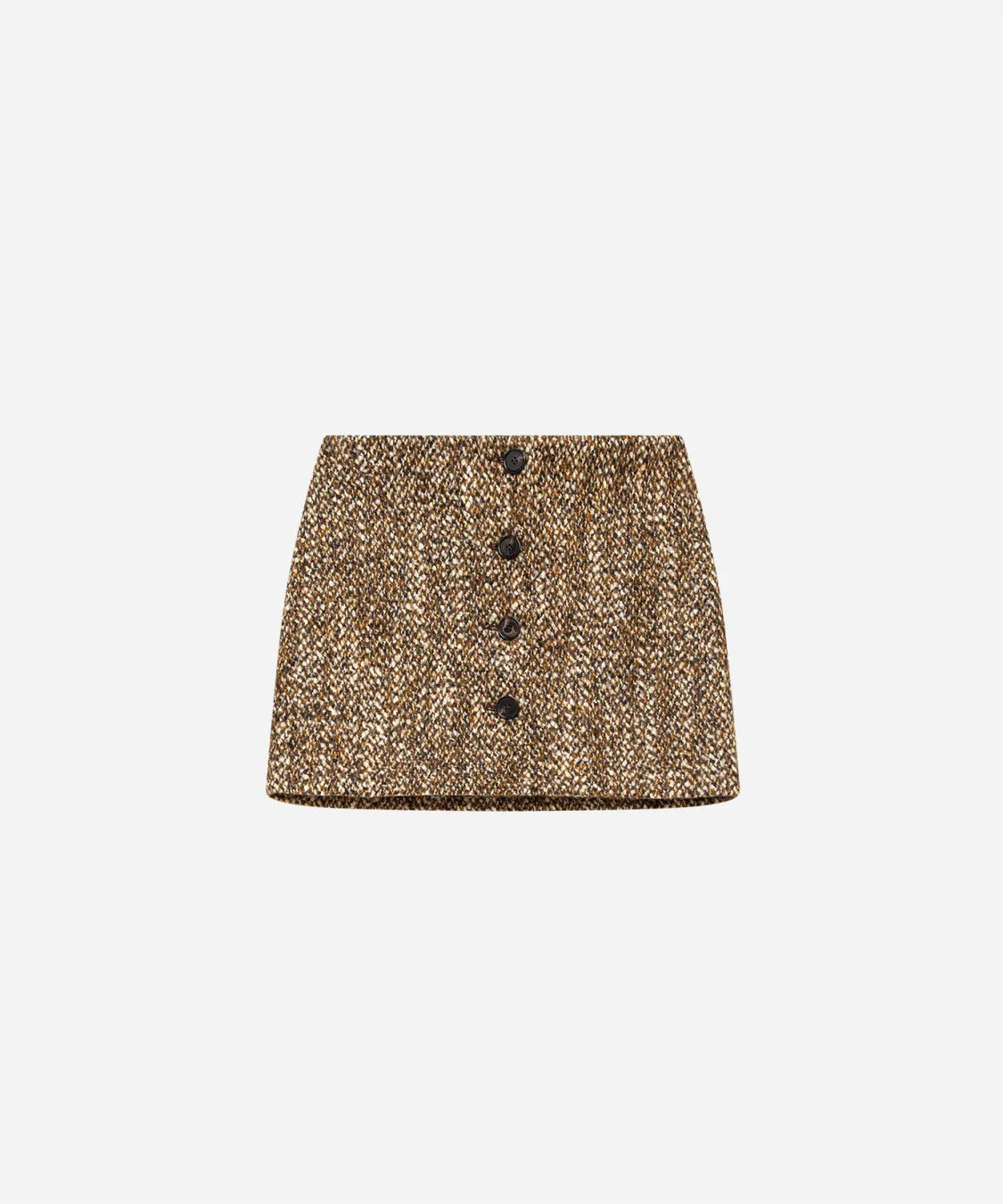 Tweed mini skirt - 1