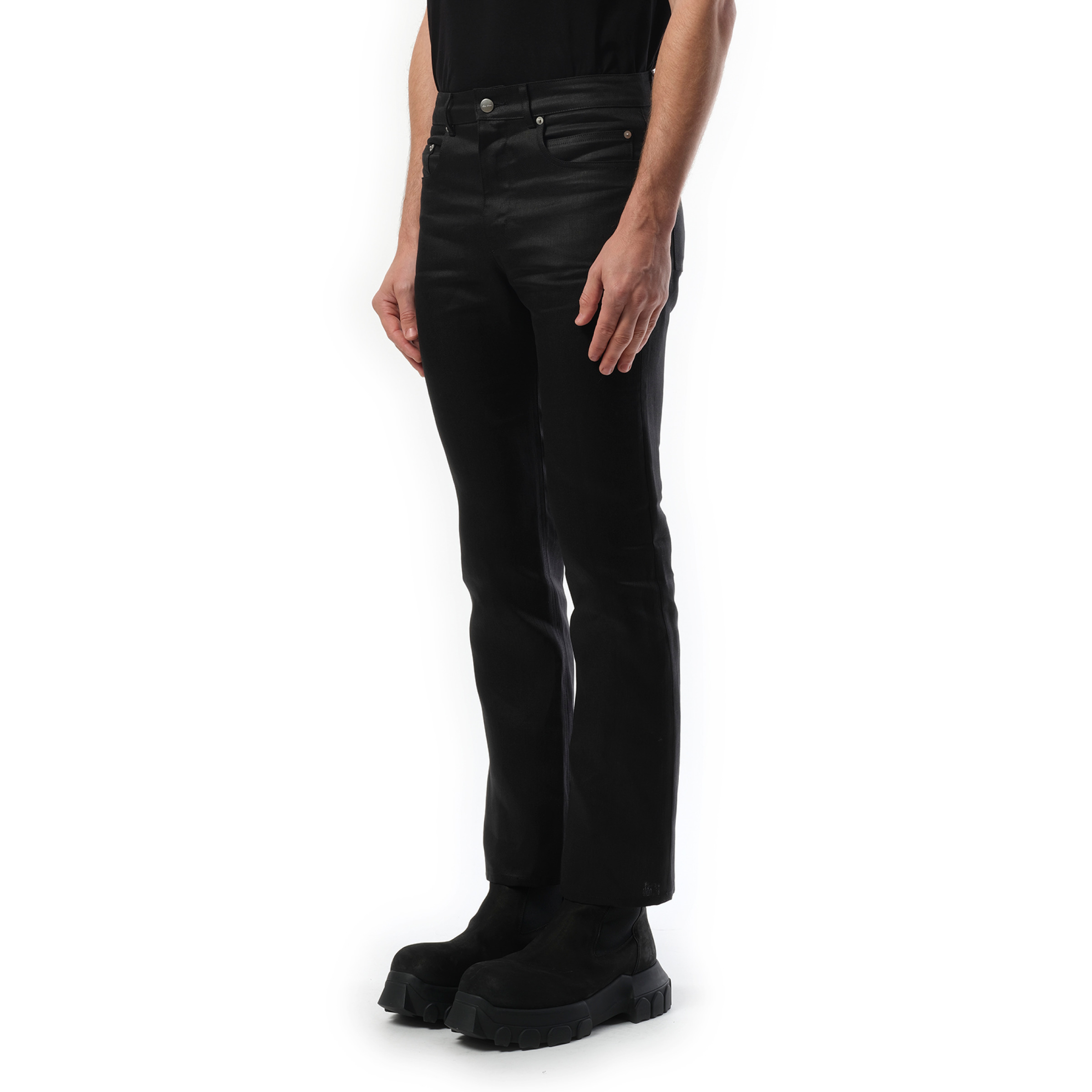 Headon Utility Pants in Black - 5