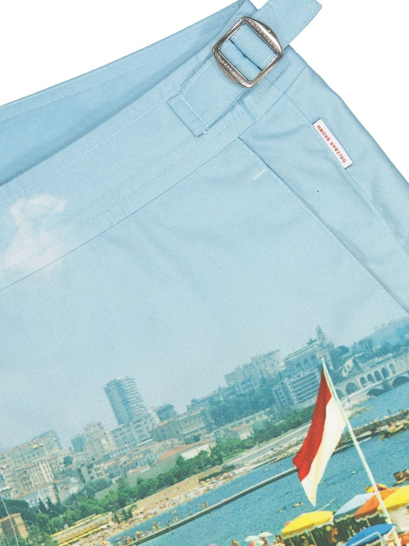 Bulldog Monte Carlo print swim shorts 3