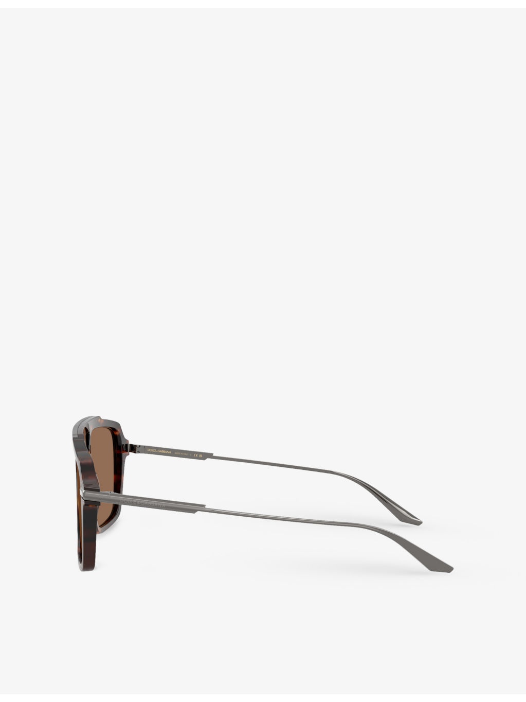 DG4477 Pilot-Frame Tortoiseshell Acetate Sunglasses - 3