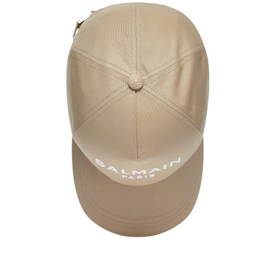 Balmain Balmain Cotton Twill Logo Cap outlook