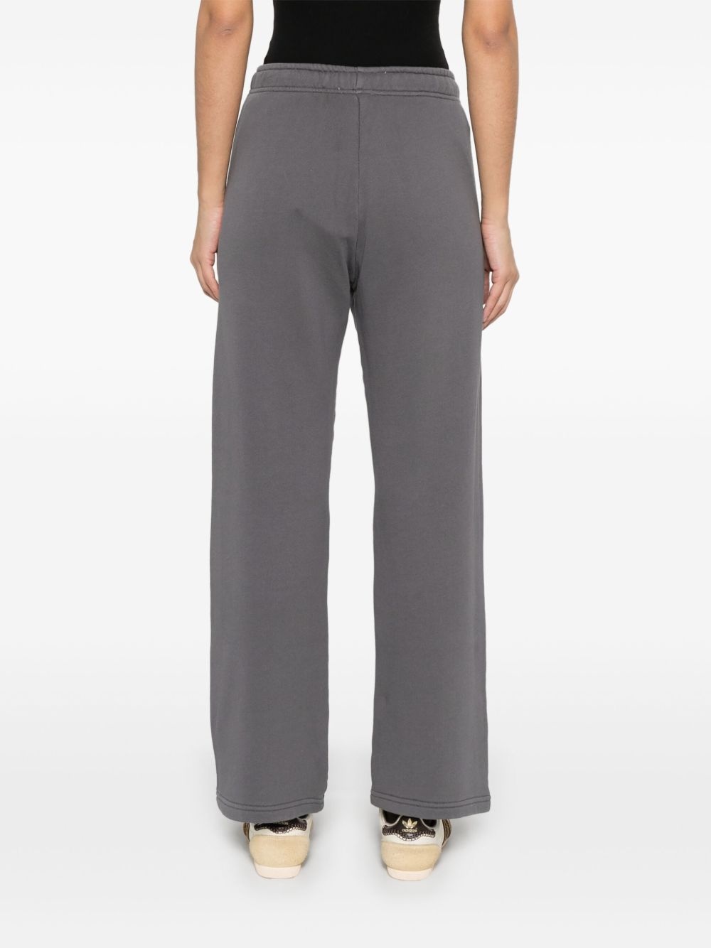 jersey-texture track pants - 4