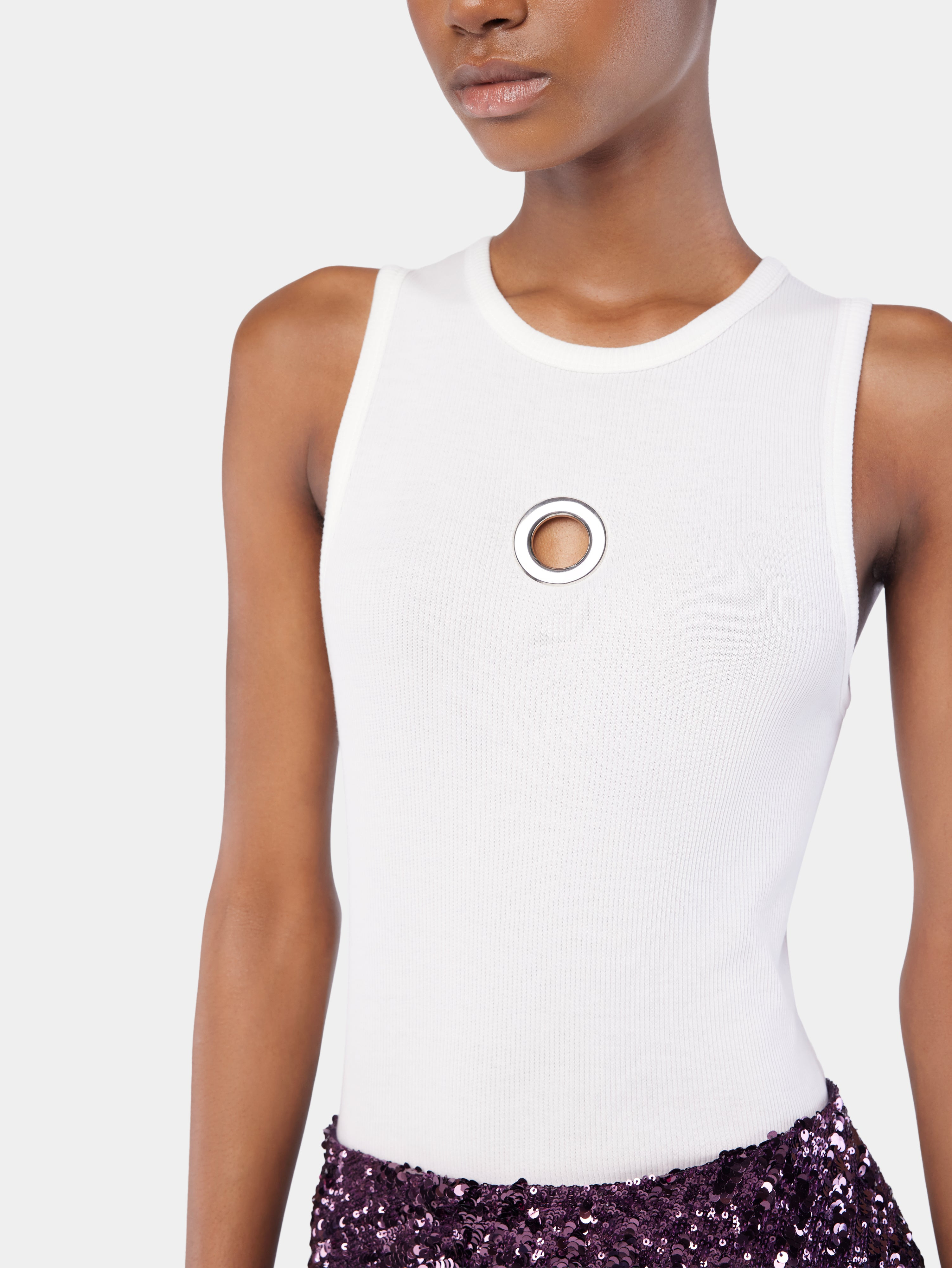 TANK TOP IN COTTON - 6