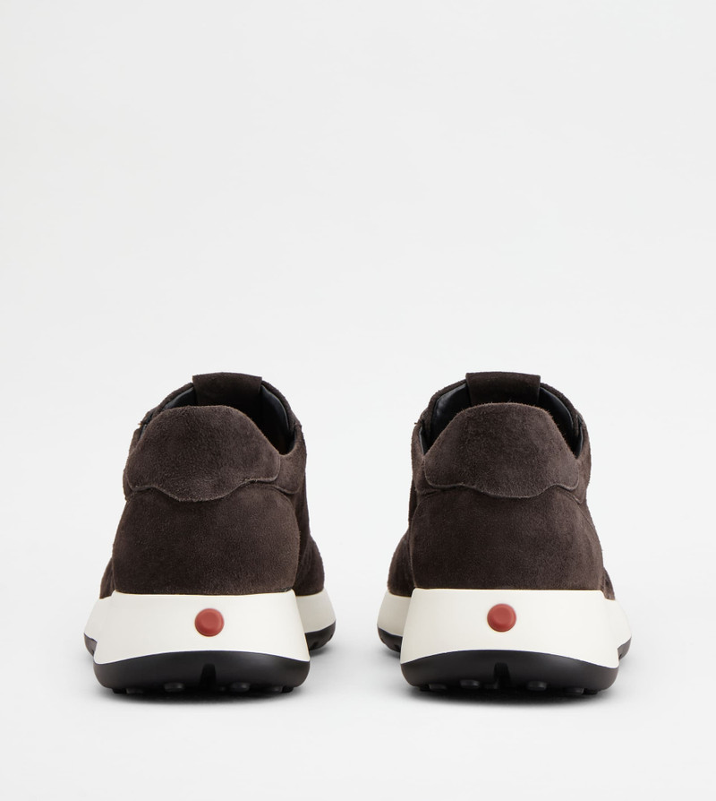 Tod's SNEAKERS IN SUEDE - BROWN outlook