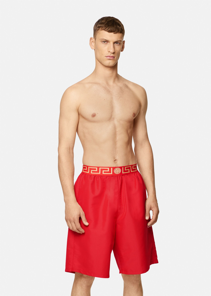 VERSACE Greca Border Boardshorts outlook
