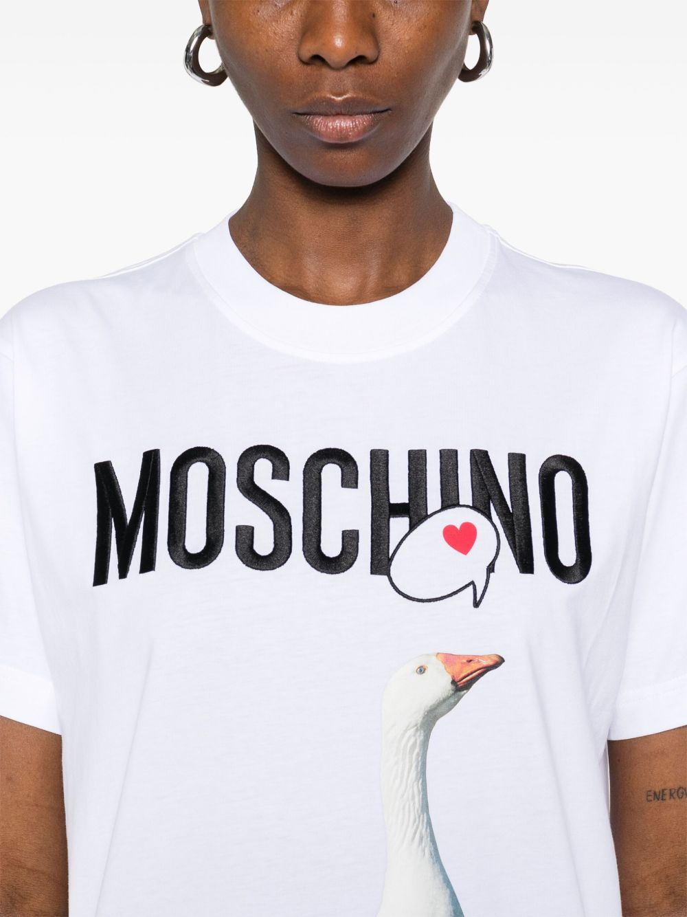 logo-print T-shirt - 5