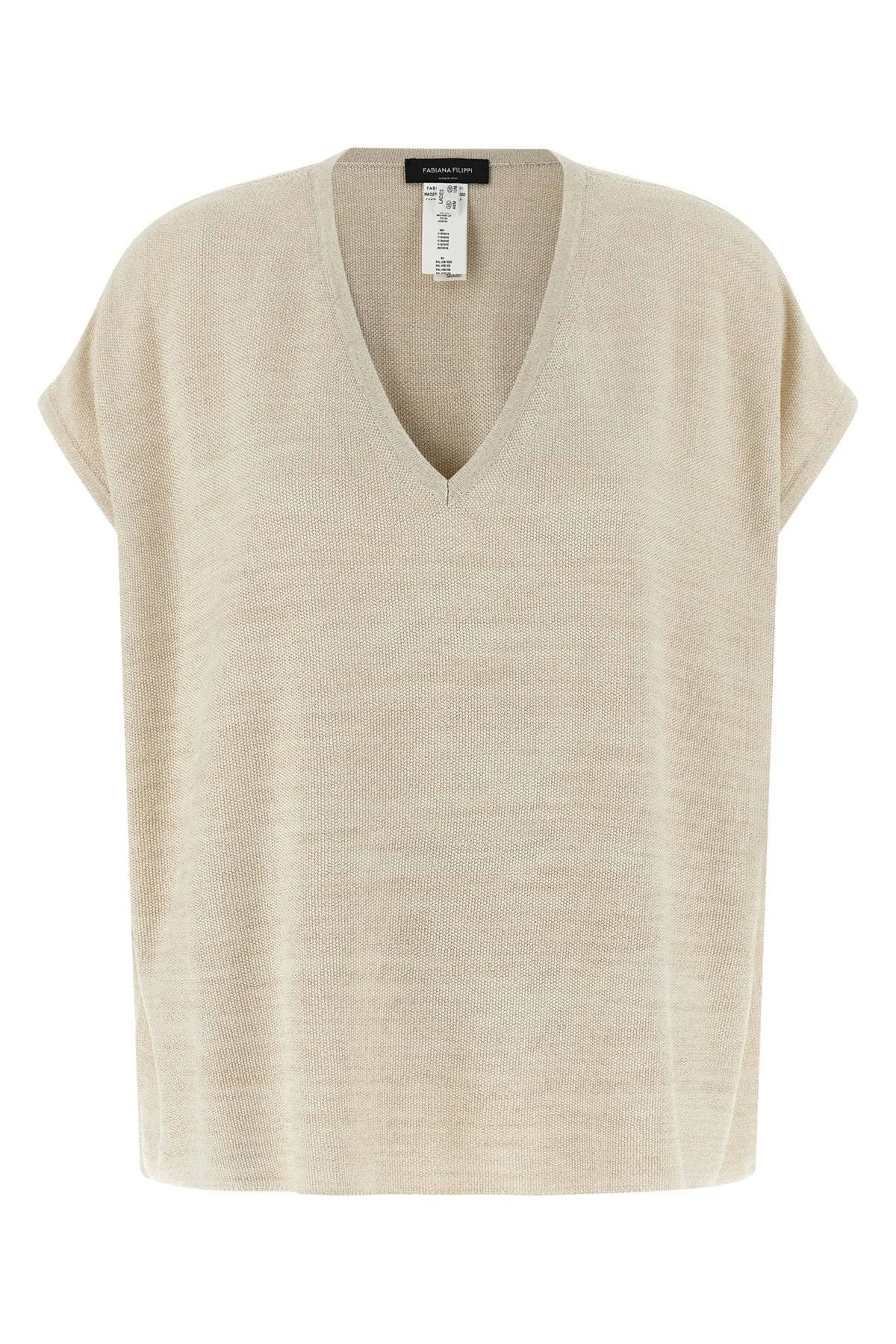 Lamé thread sweater - 1