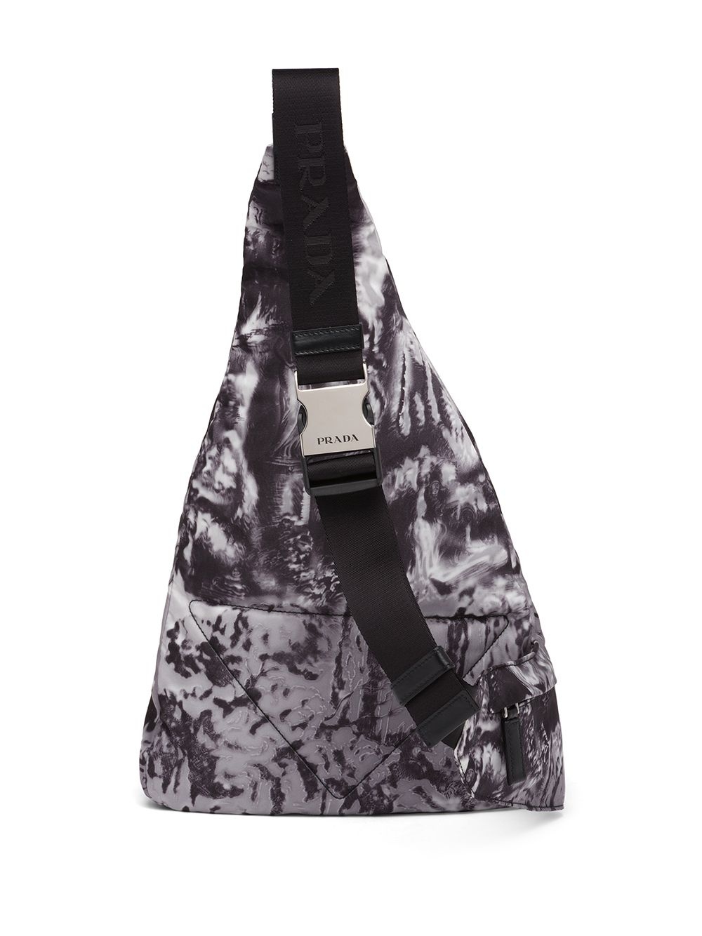 Re-Nylon abstract-print shoulder bag - 3