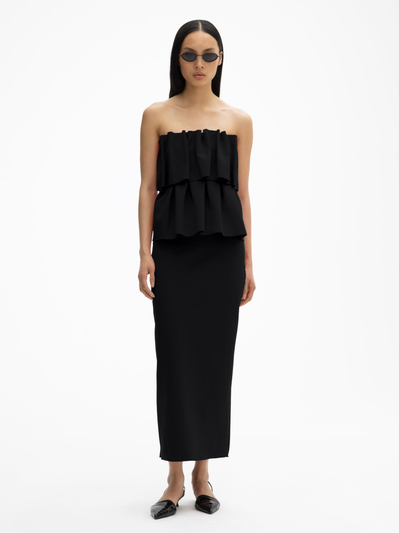 House of Dagmar Sculpted slim dress outlook