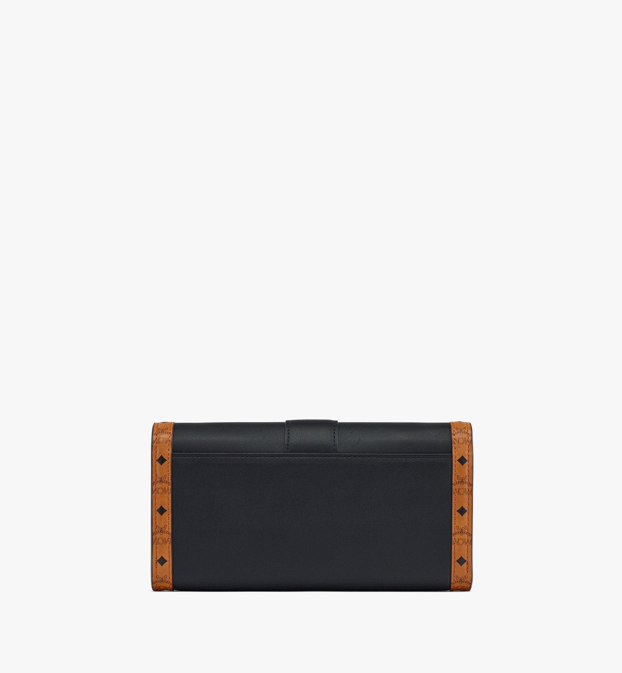 Tracy Chain Wallet in Leather Visetos Mix - 3