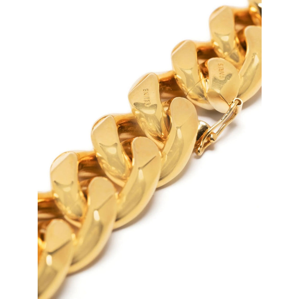 Celine Gold Necklaces Women - 3