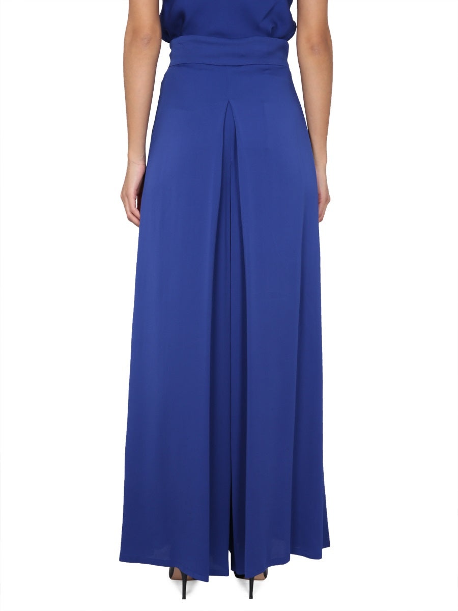 パンツ Max Mara SS23 WIDE SILK TUXEDO PANTS (2311310237600 143025) Max Mara Max Mara Women Wide Silk Tuxedo Pants | luosophy