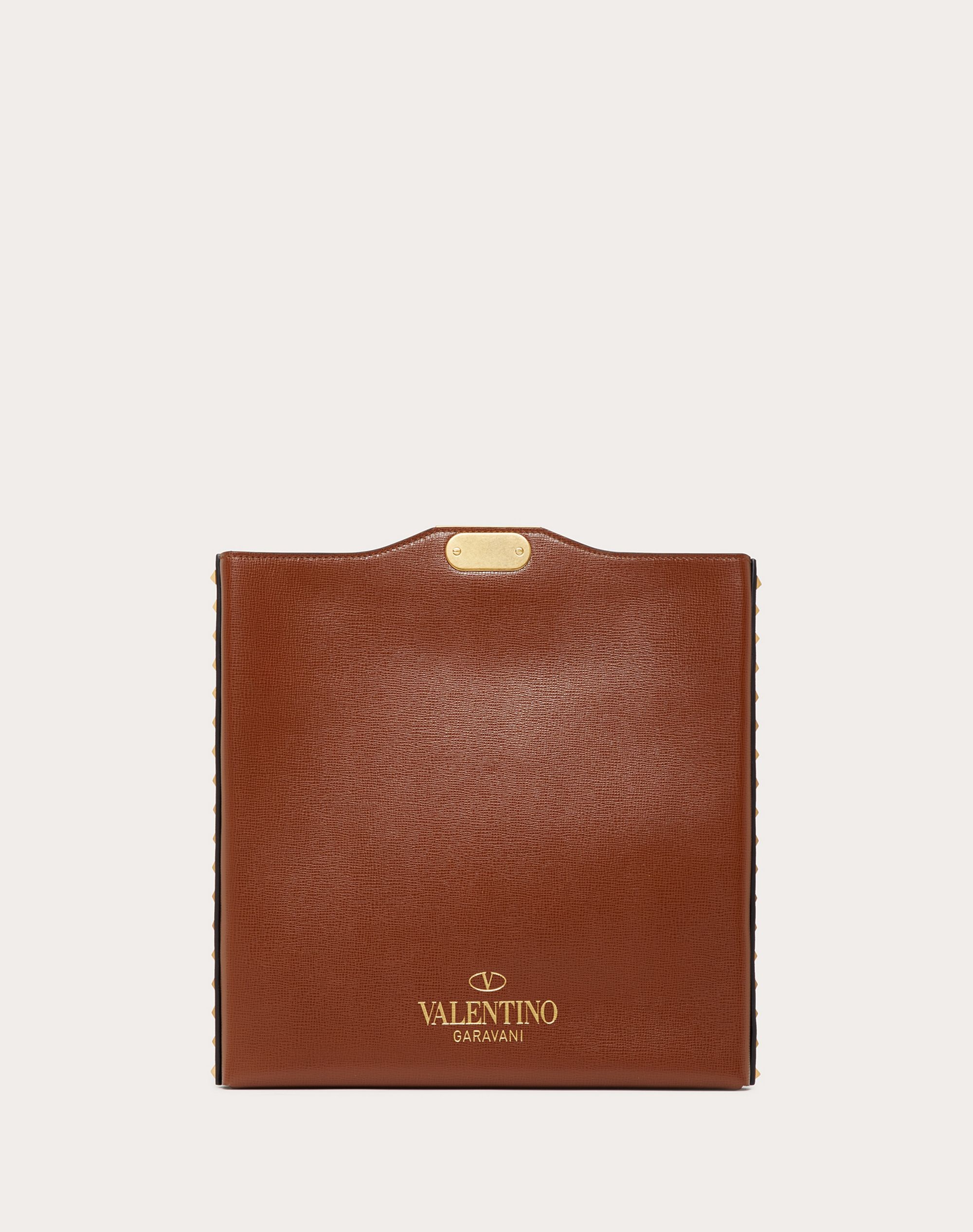 Rockstud Crossbody Bag in Grainy Calfskin - 3