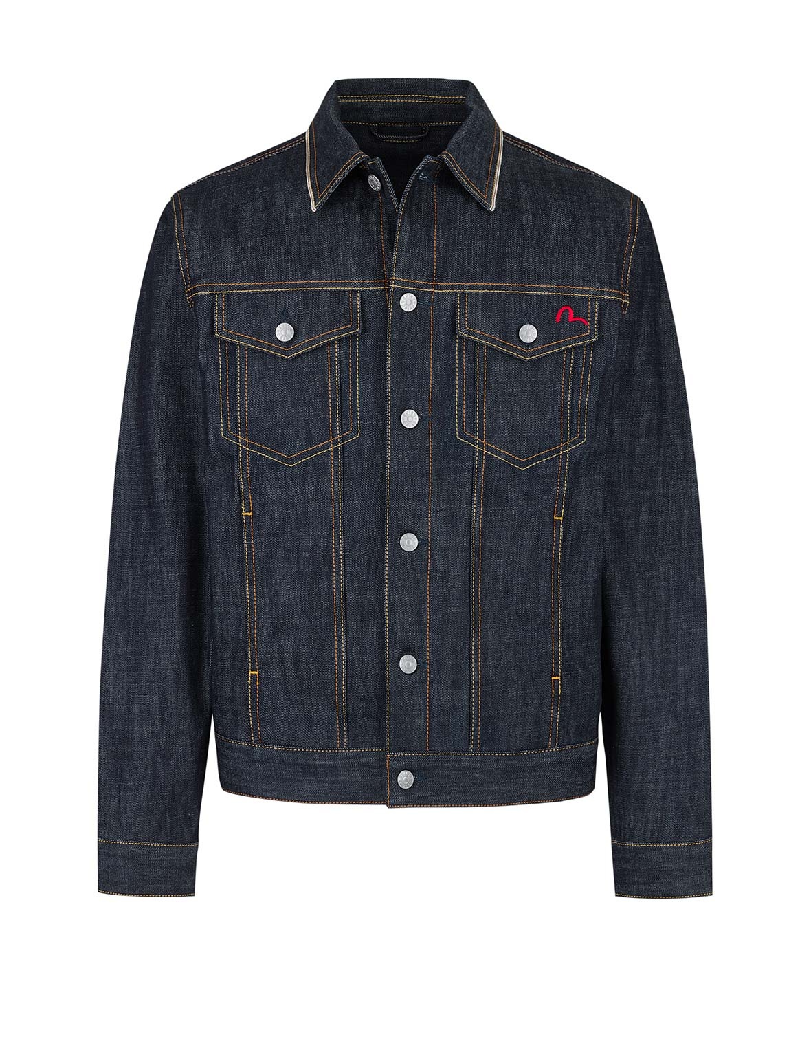 Classic Regular Fit Raw Denim Jacket - 9