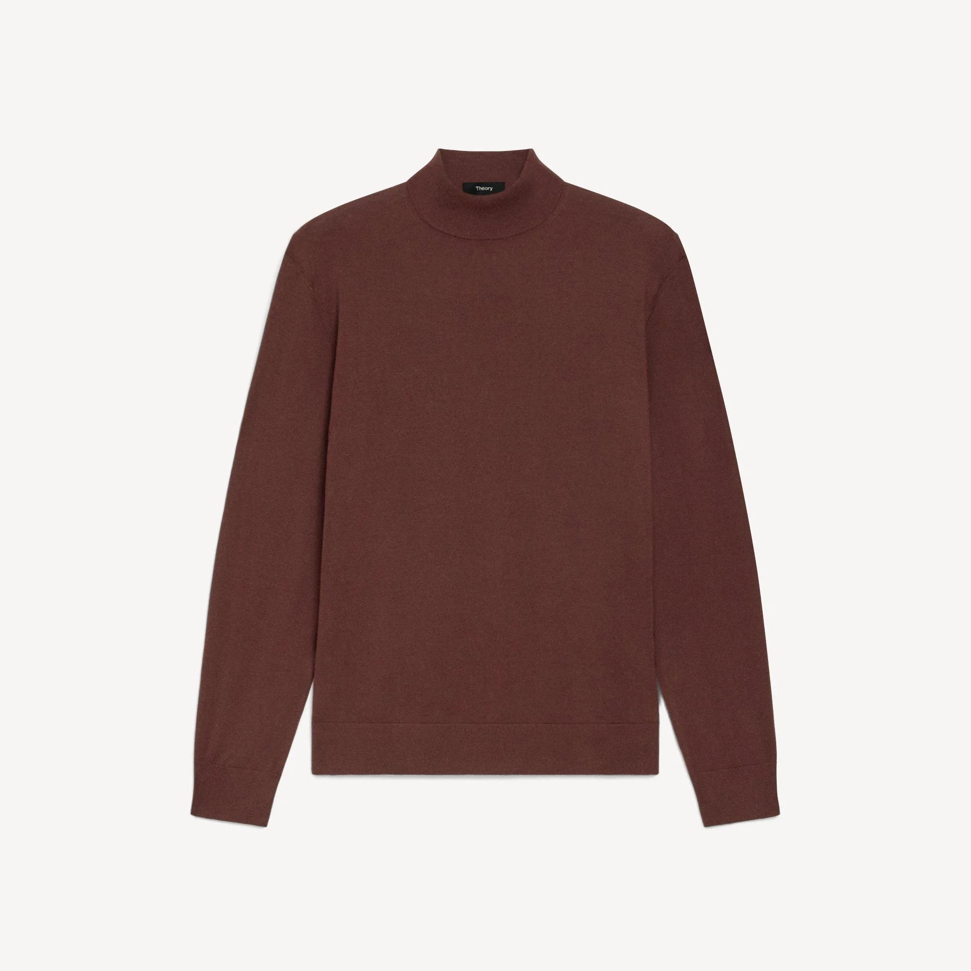 Mock Neck Sweater in Regal Wool - 1