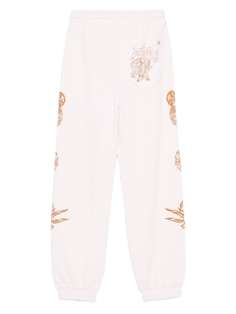 graphic-print track pants - 2