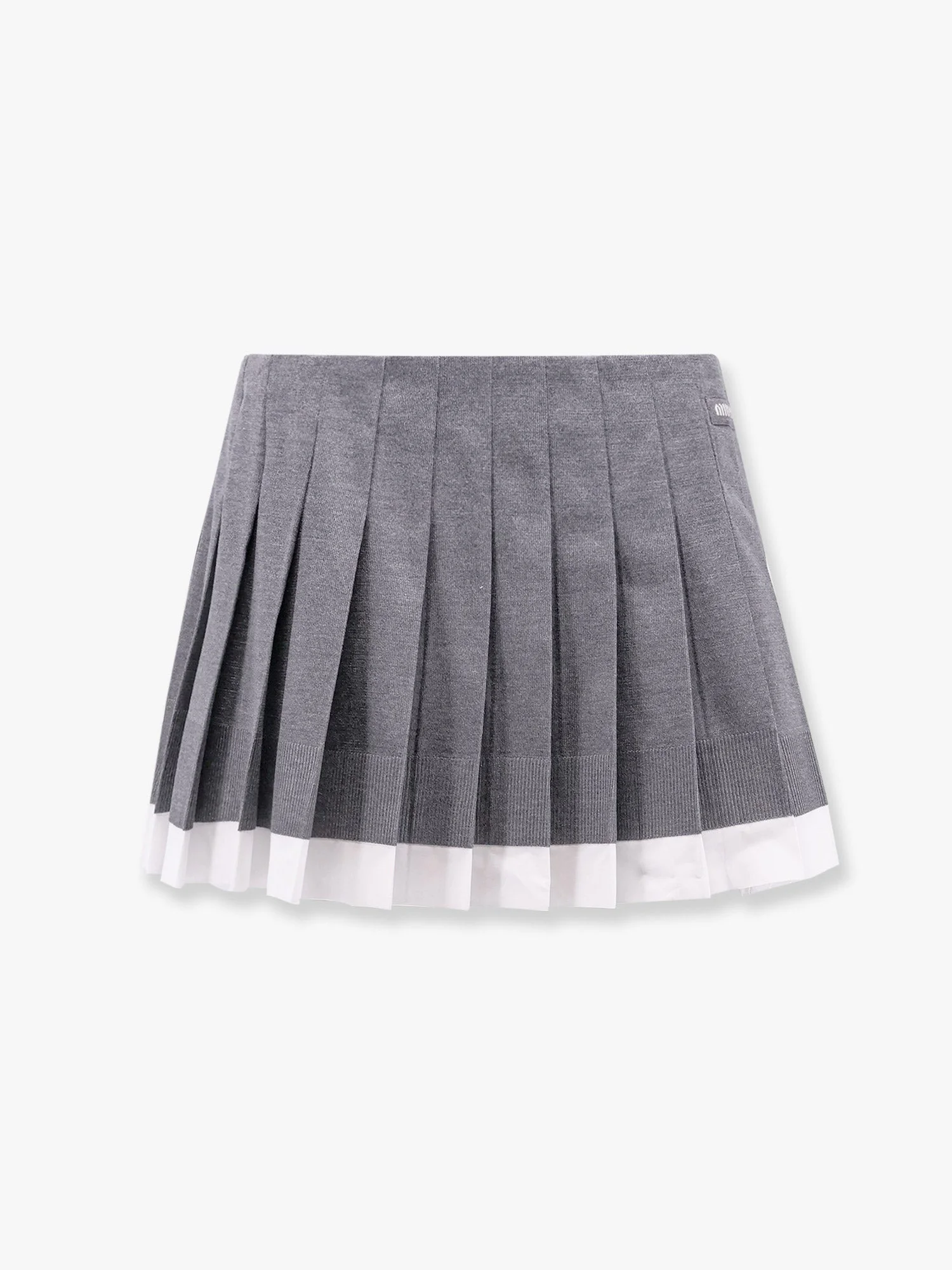 Recycled Silk Pleated Skirt - 1
