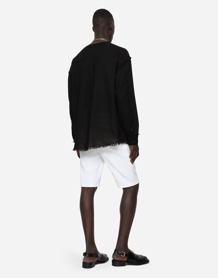 Stretch cotton shorts - 2