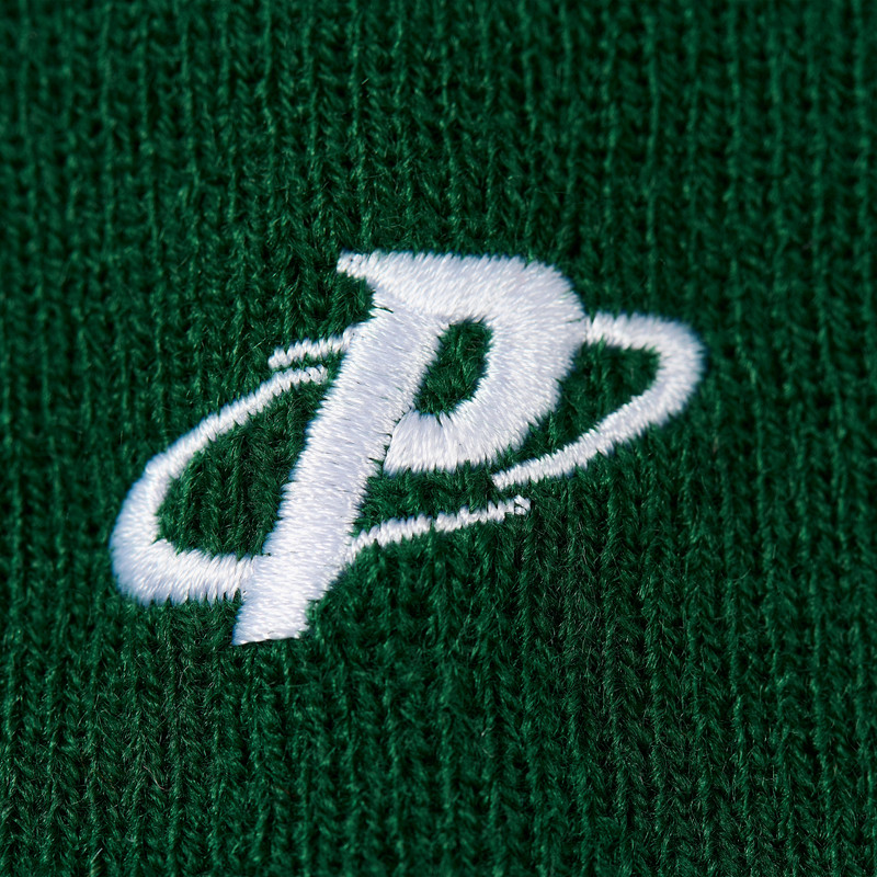 HORSEPOWER NEIN CUFF BEANIE RACEY GREEN 4