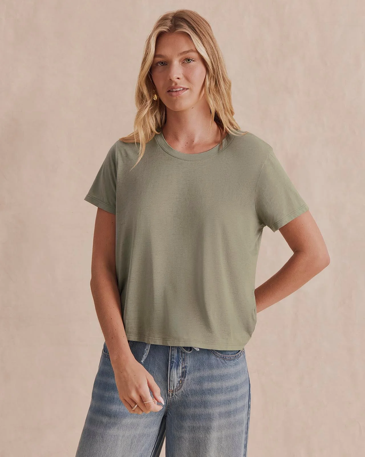 Skye Burnout Short Sleeve Tee - 1