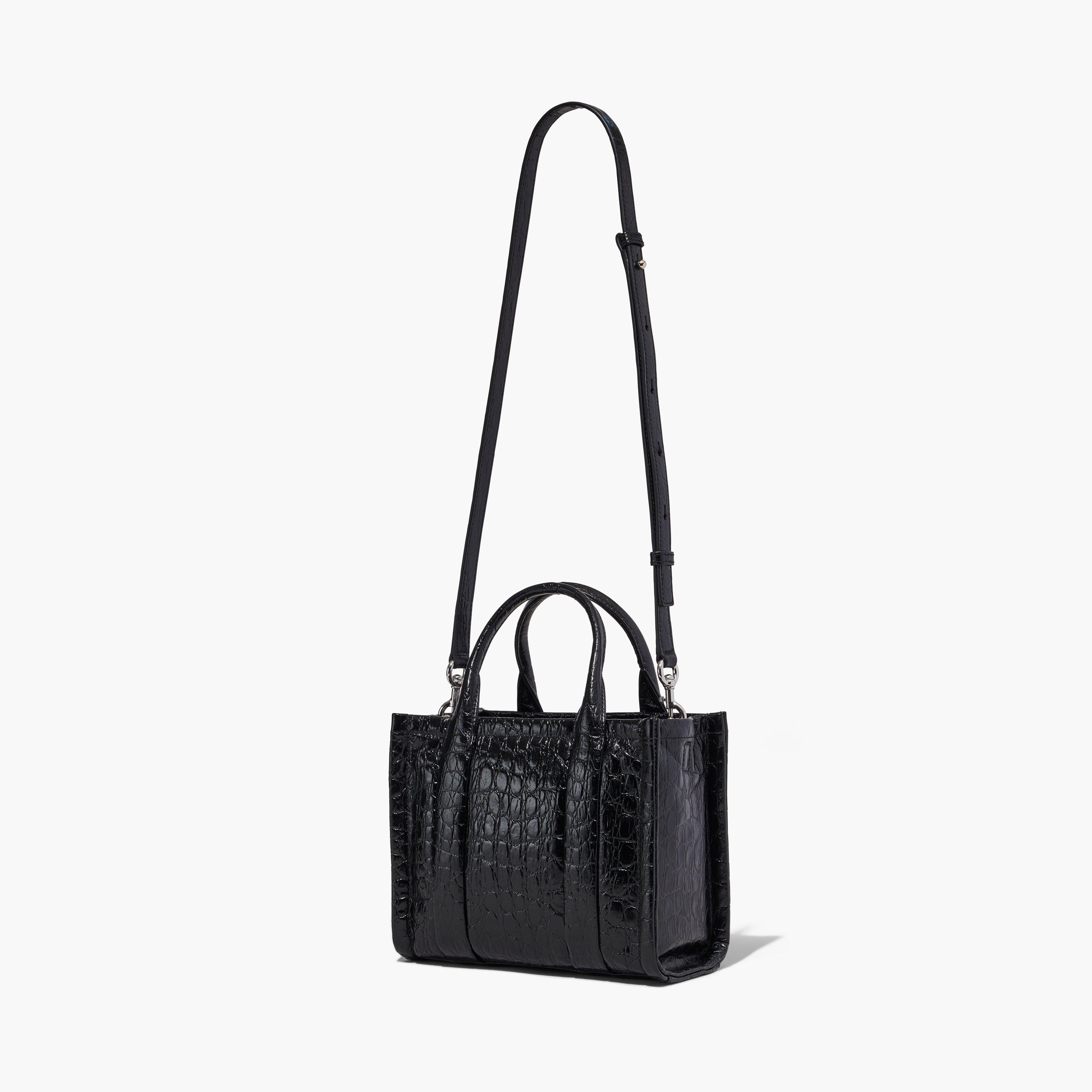 THE CROC-EMBOSSED MINI TOTE BAG - 3