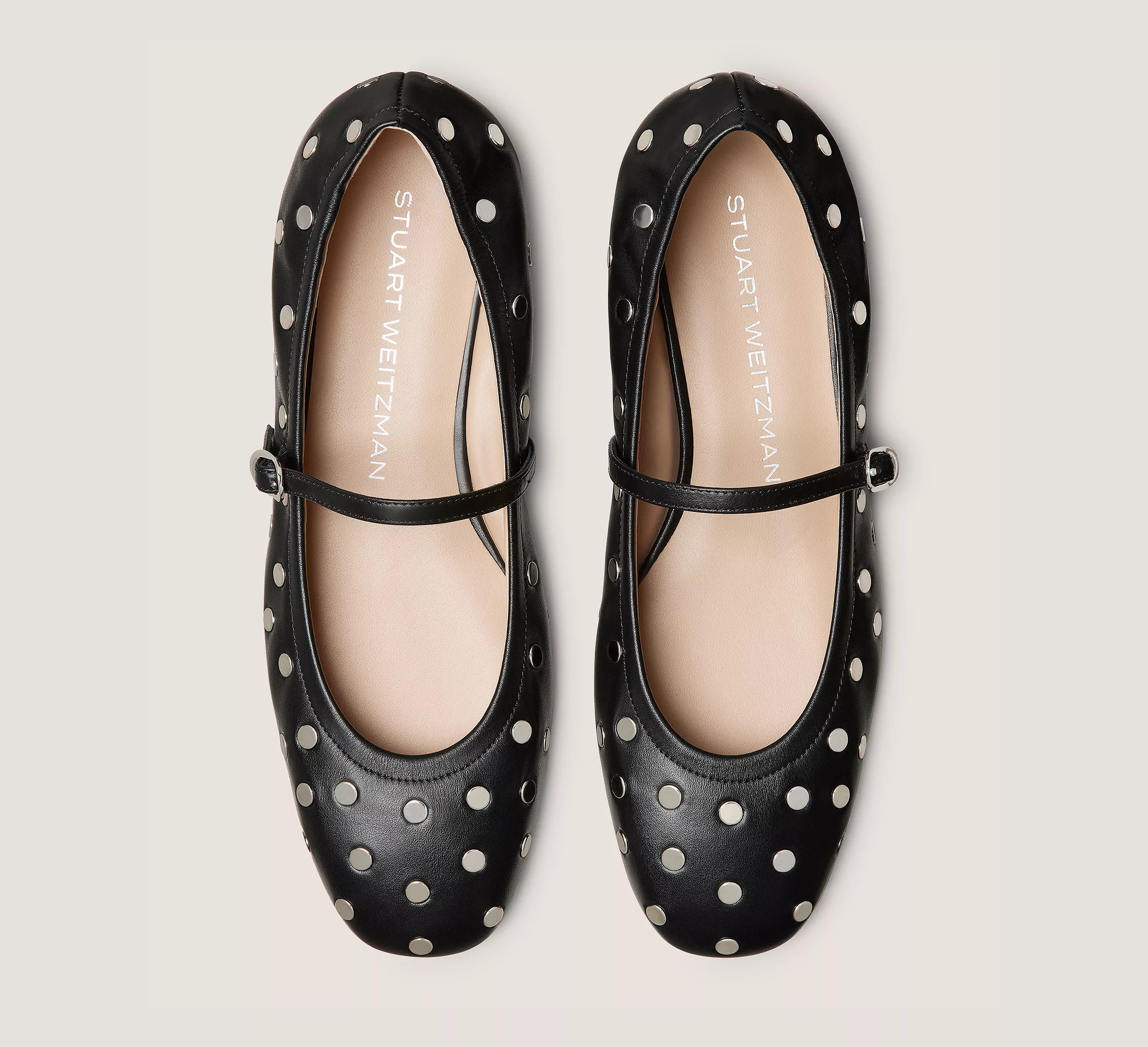 CLARIS STUD BALLET FLAT - 3