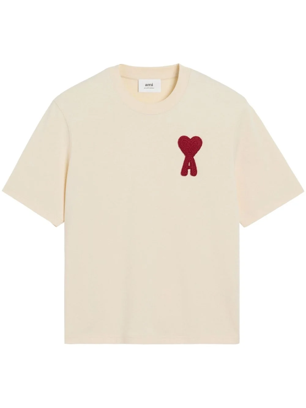 Ami de Coeur-patch cotton T-Shirt - 1