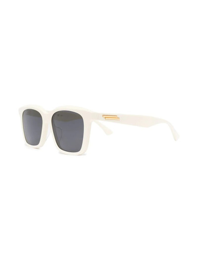 Bottega Veneta square-frame tinted sunglasses outlook