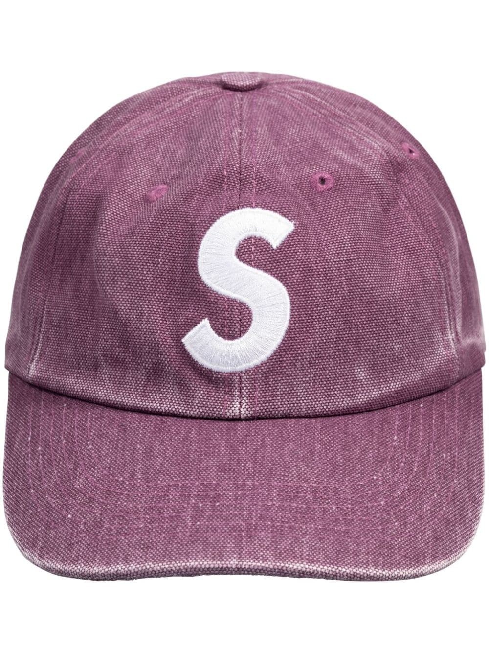 Pigment logo-embroidered 6-panel cap - 1