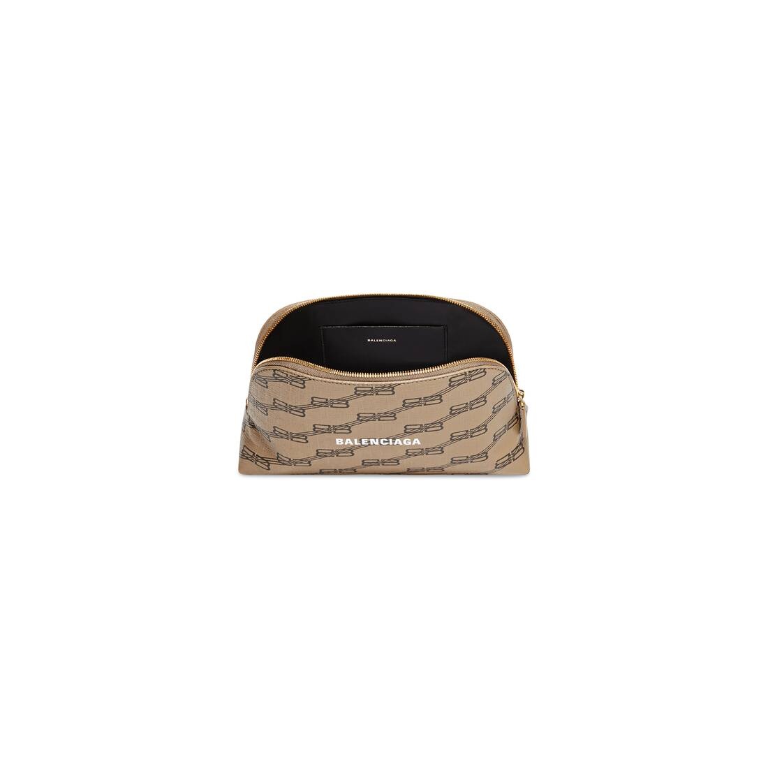 signature toiletry pouch bb monogram coated canvas - 5