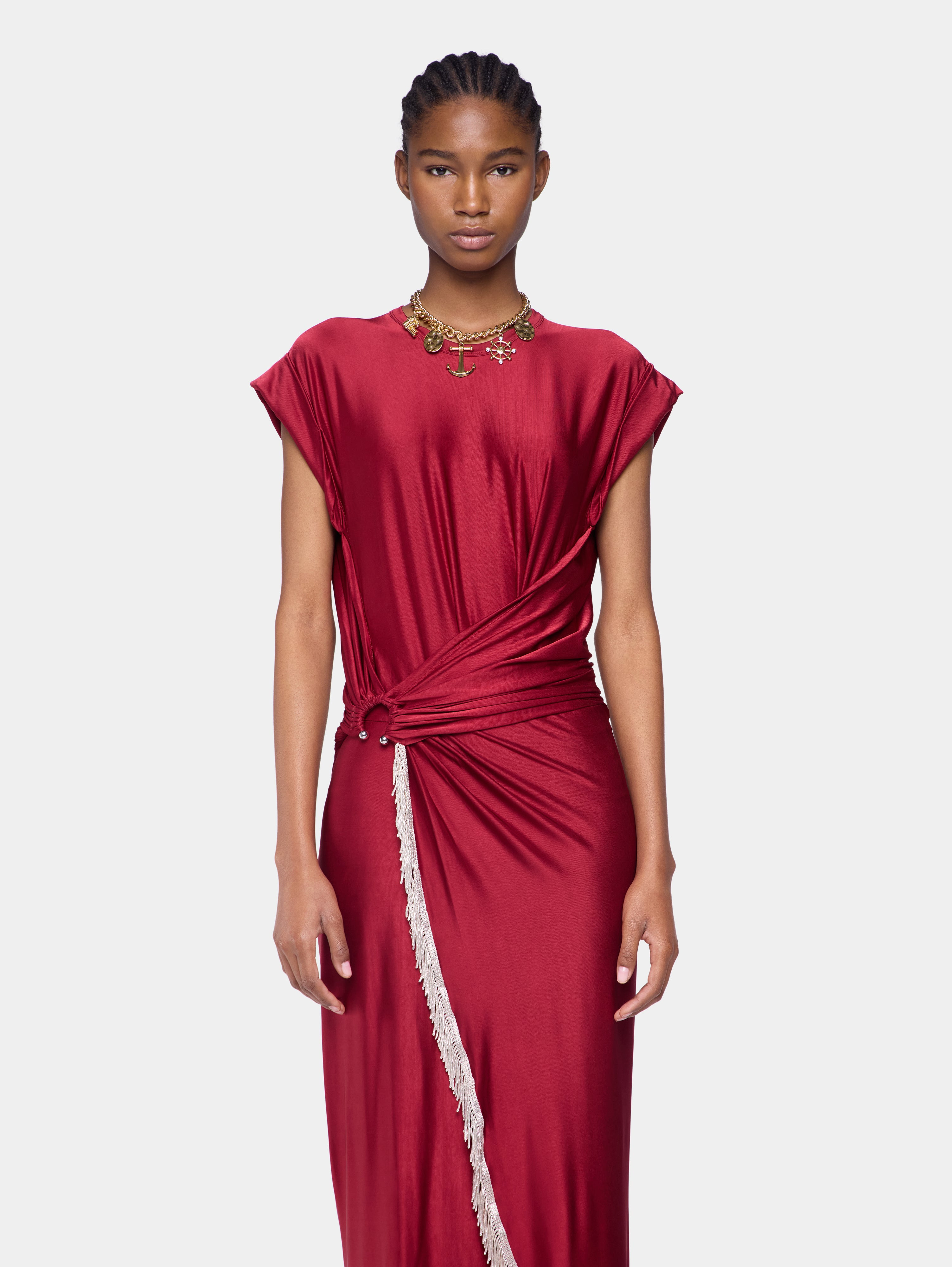 LONG DRESS IN JERSEY - 4