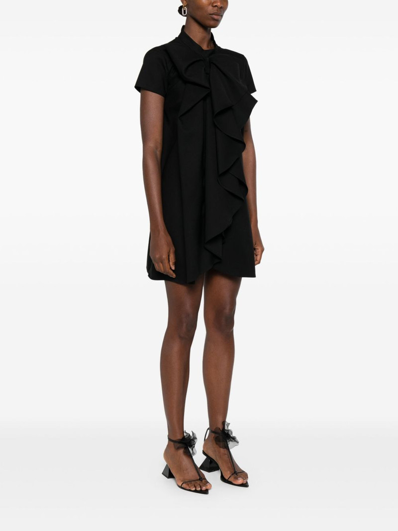 bow-detail mini dress 3