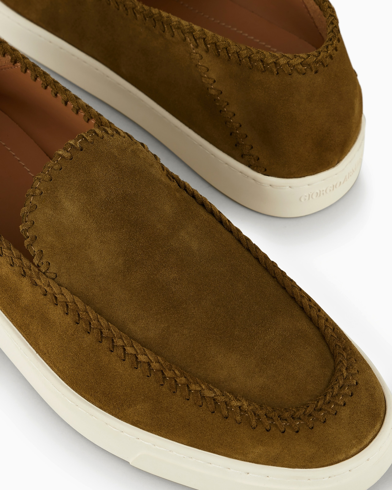 Galleria 3 suede slip-ons - 3
