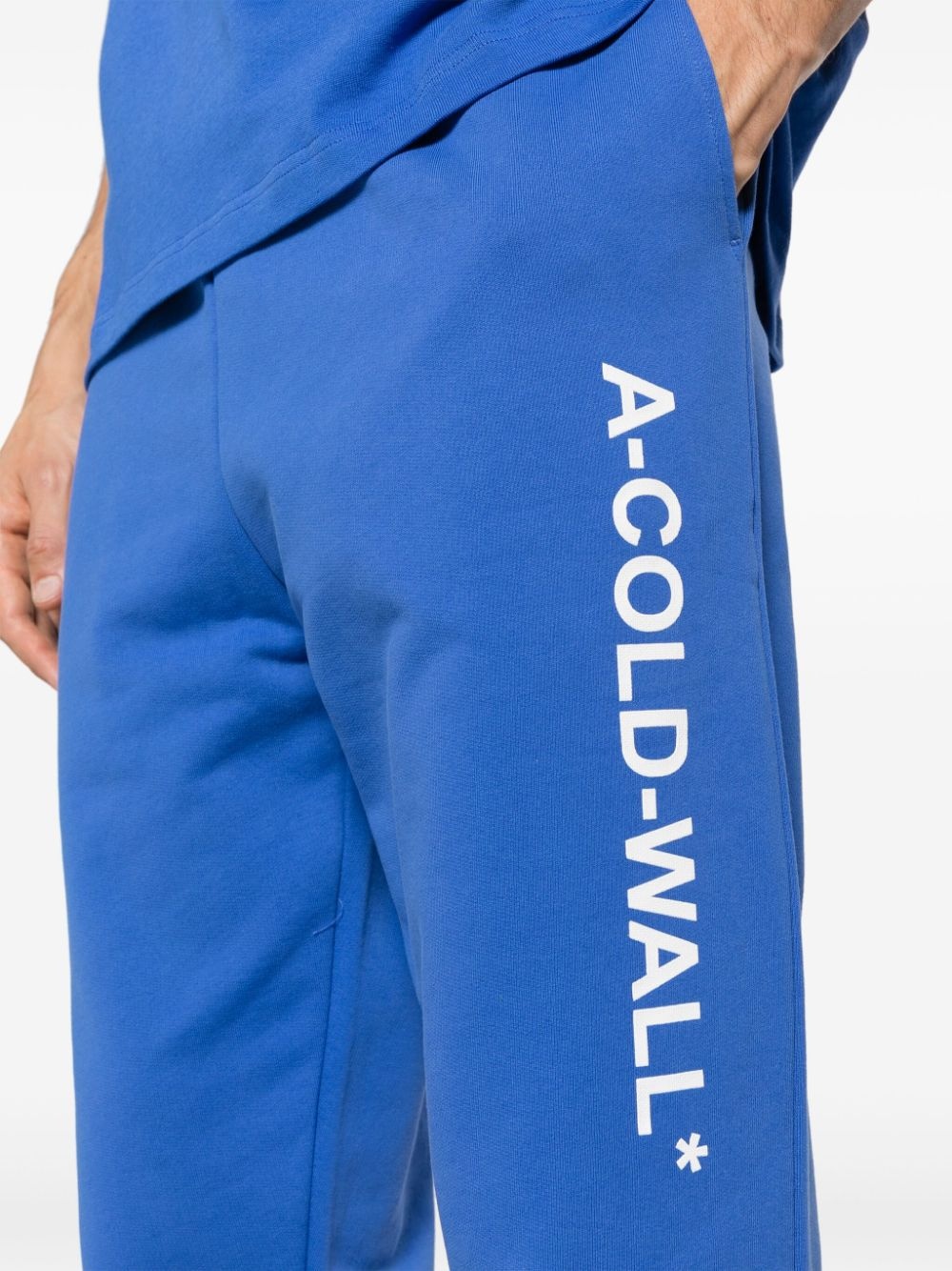 Essentials logo-print track pants - 5
