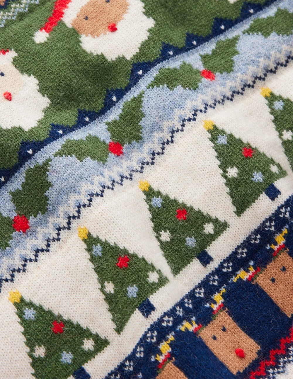 Edie Fair Isle Sweater-Multi, Christmas Fair Isle - 1