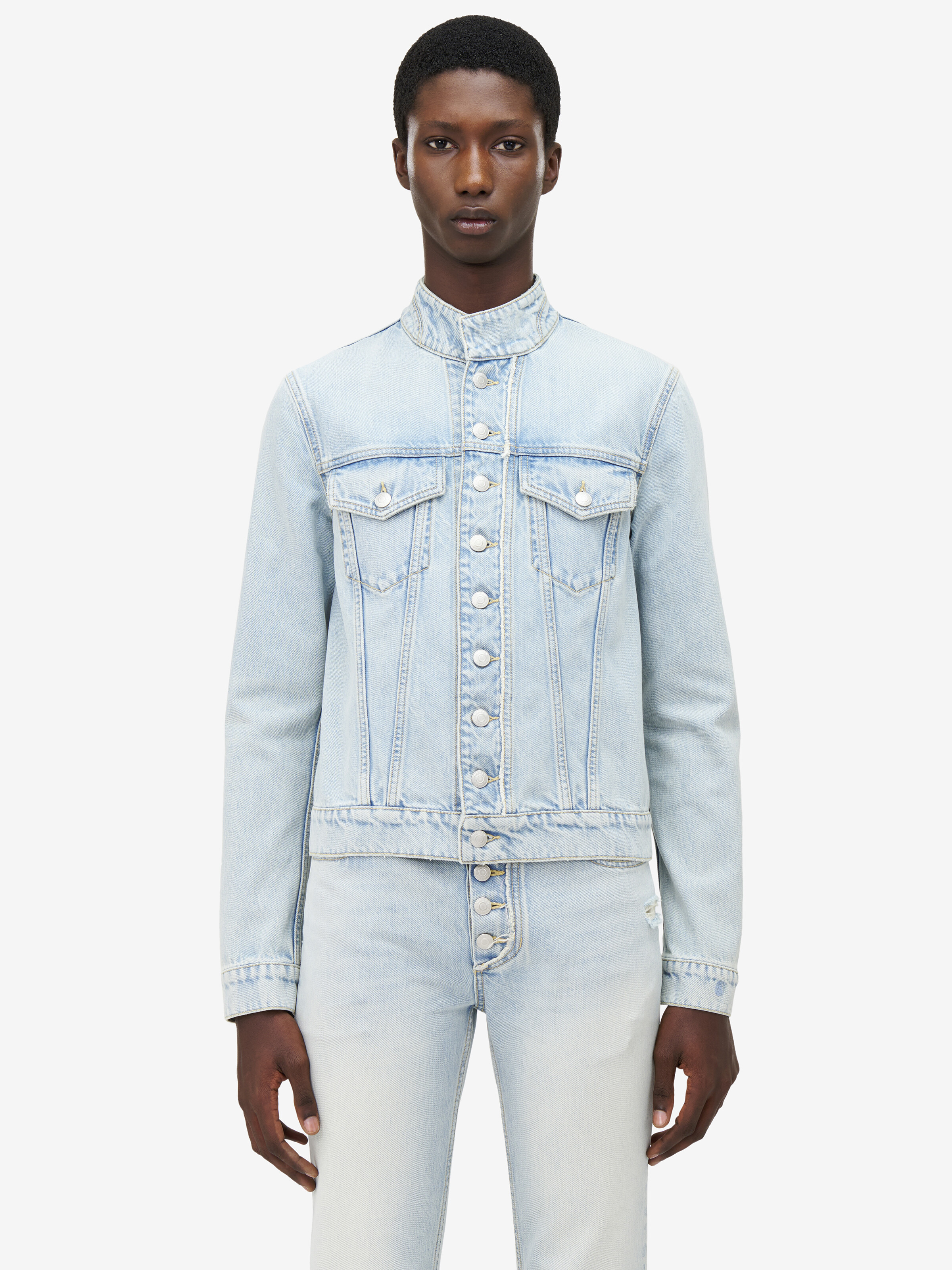 Stonewashed Denim Jacket - 2
