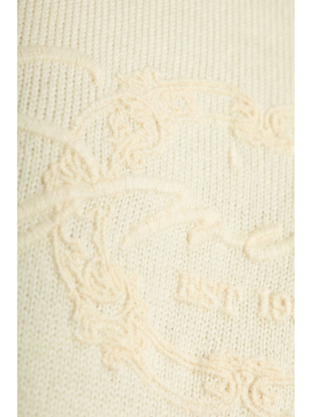 logo-embroidered jumper - 5