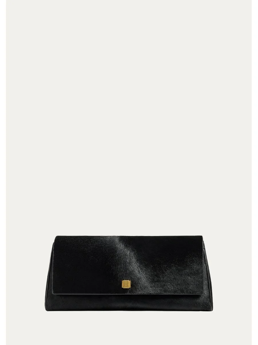Audrey Calf Hair Clutch - 1