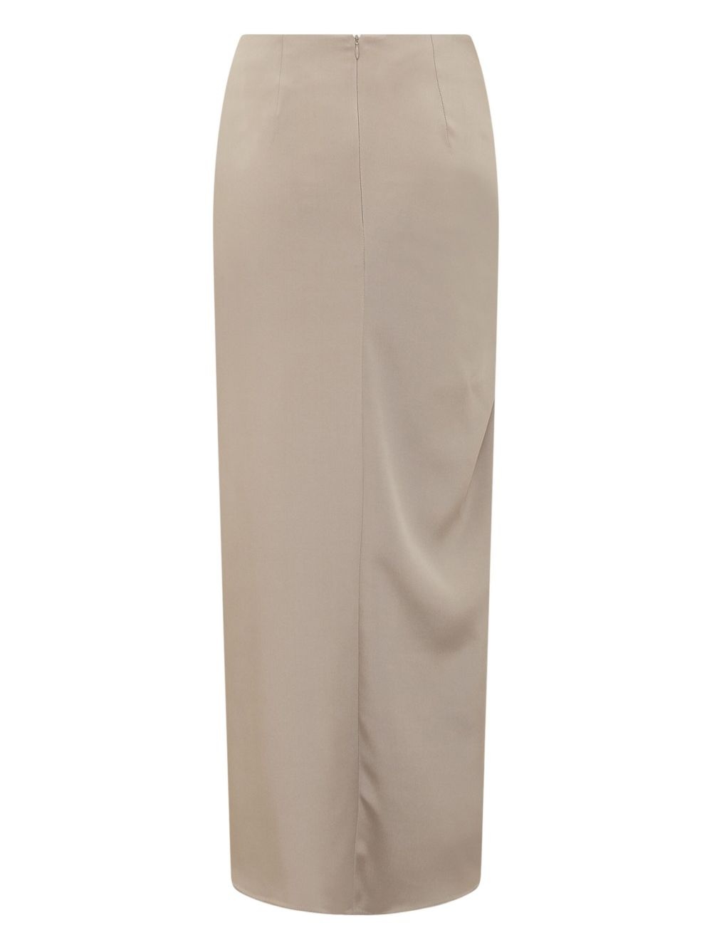 draped-design skirt - 2