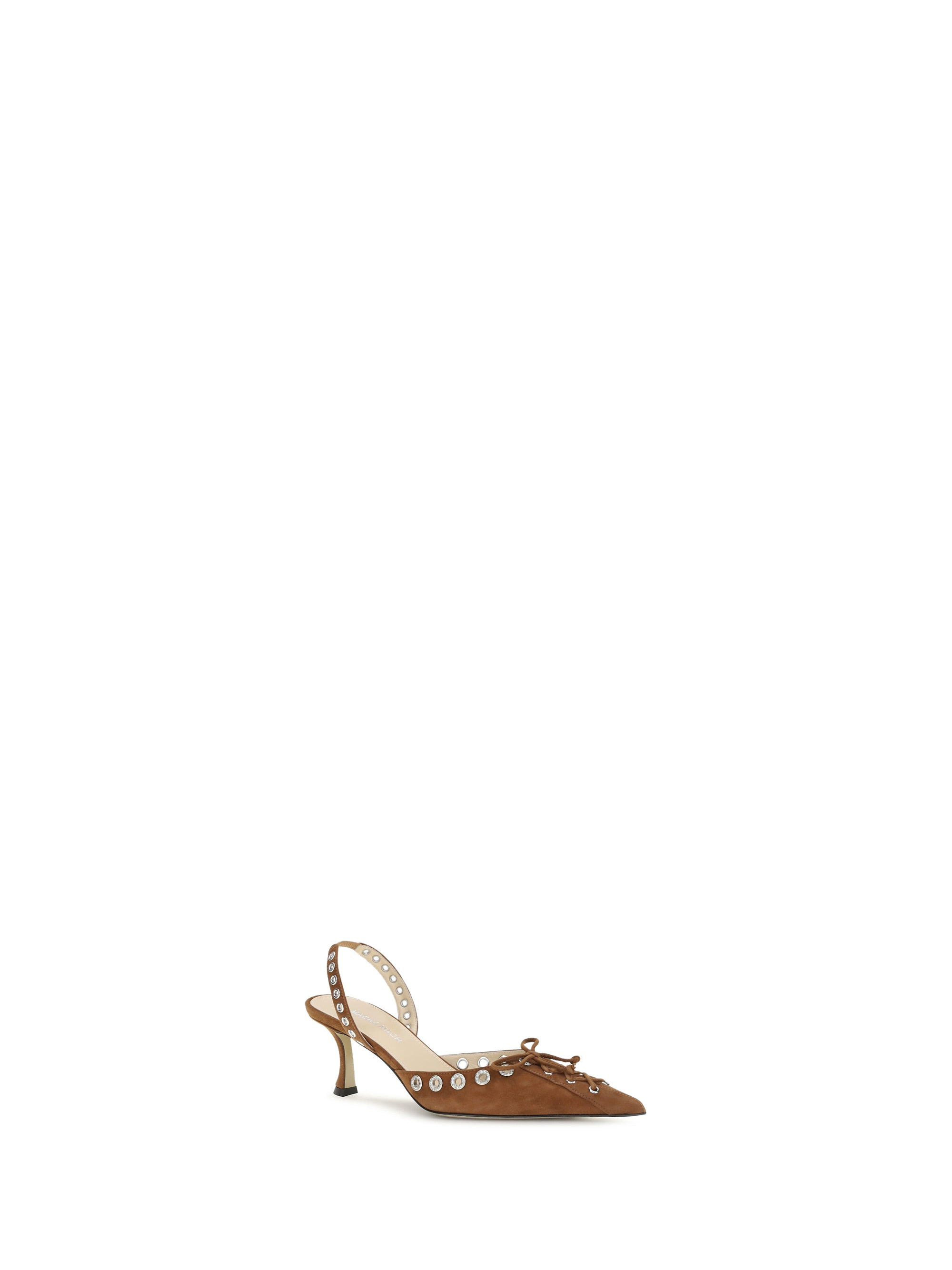 Mach & Mach Women Crystalized Pointed Toe Slingback (65Mm) - 2