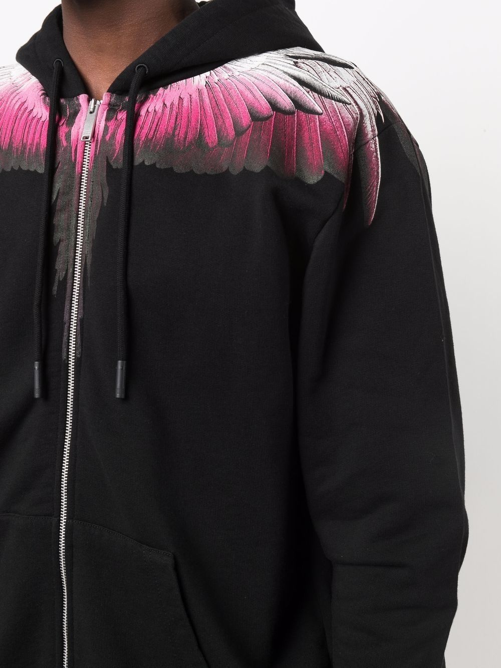 Wings zipped hoodie - 5